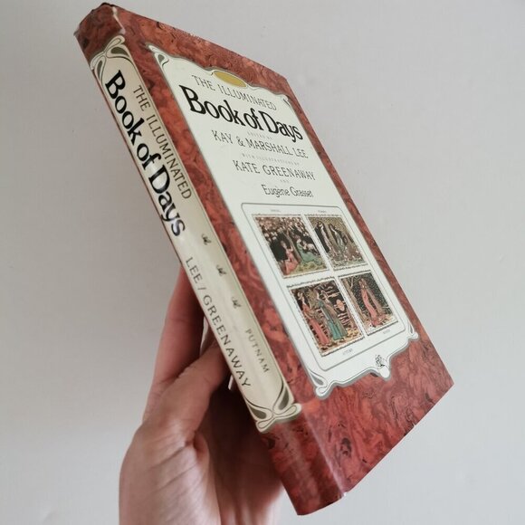 1979 The Illuminated Book of Days HC Book Kate Greenaway, Kay & Marshall Lee - Picture 2 of 10